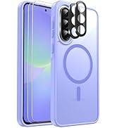 Ezanmull for Samsung Galaxy A36 5G Phone Case Magnetic Shockproof, [Fit for MagSafe] [Glass Scree...