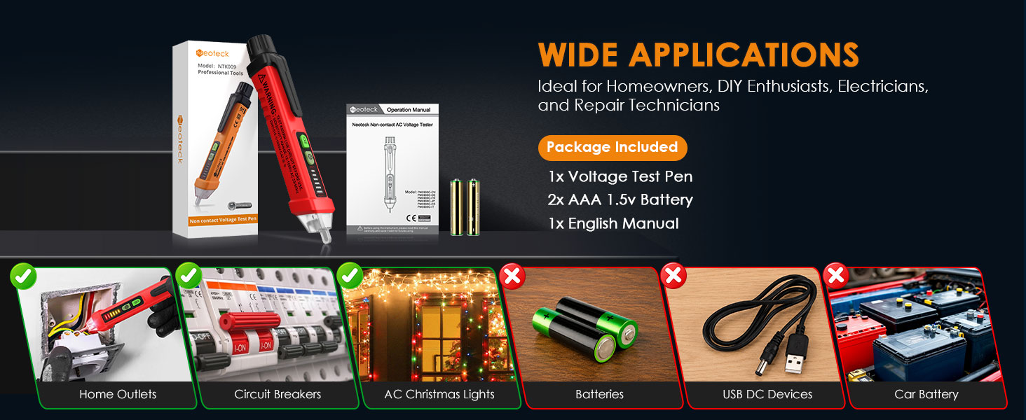 Complete Voltage Tester Kit