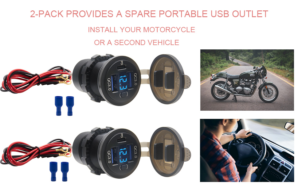 dual usb charger socket