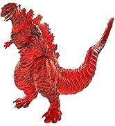 TwCare Legendary Shin Fire Godzilla, Flaming Movie Series Movable Joints Burning Action Figures S...