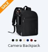 K&amp;F CONCEPT Lightweight Camera Backpack Bag, Professional Photography Bag Compatible with Canon/N...