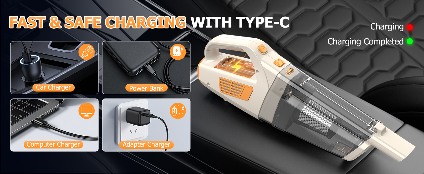 Hand Vacuum Cordless