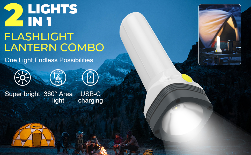 Flashlight Lantern Combo