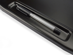 under desk keyboard tray clamp on small