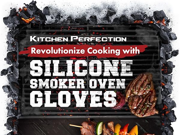 Silicone Smoker Oven Gloves