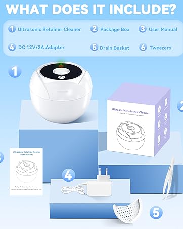 Ultrasonic Retainer Cleaner