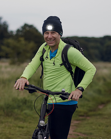 Rechargeable LED Beanie