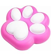 Luckana Cute Pink Cat Paw Squeeze Toy Slow Rising Stress Relief squishies Toys for Kids &amp; Adults ...