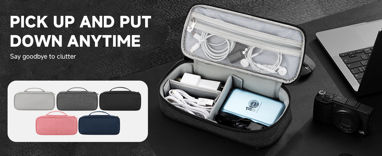 pick up and put down anytime, say goodbye to clutter