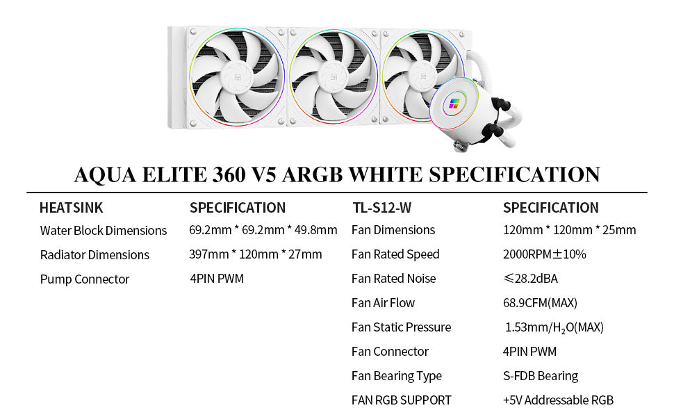 AE 360 V5 WHITE ARGB-US