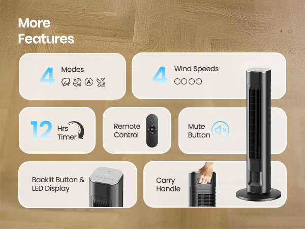 Smart Tower Fan
