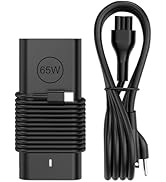 Newest Rugged Slim 65W USB C Laptop Charger Compatible with Dell XPS 12 13,Chromebook 11 14,Latit...