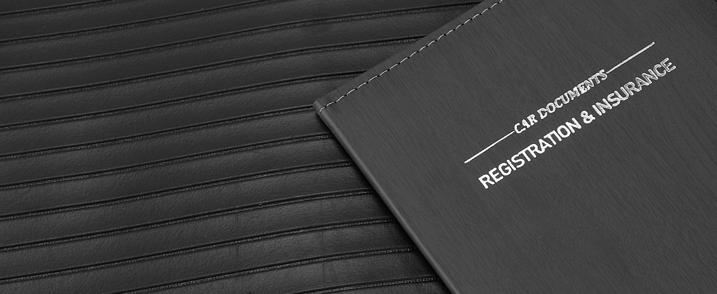 Leather Car Registration and Insurance Card Holder