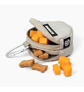 Cleverpup Snackpack Double Insulated Treat Pouch - Dog Training and Walks Snack Bag, Two Compartm...