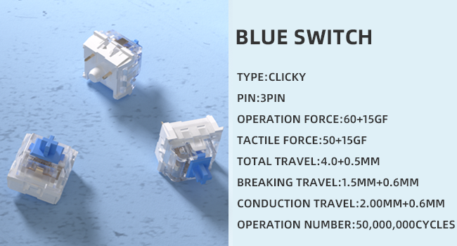 Blue Mechanical Keyboard Switches