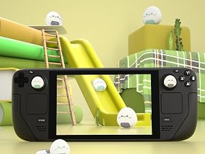 PlayVital Thumb Grip Caps for Steam Deck LCD