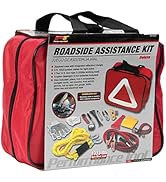 Performance Tool W1555 Deluxe Roadside Emergency Assistance Kit With Jumper Cables