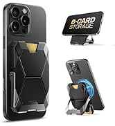 i-Blason for MagSafe Wallet Stand, Magnetic Wallet for iPhone [6 Cards Holder] [RFID Blocking] [M...