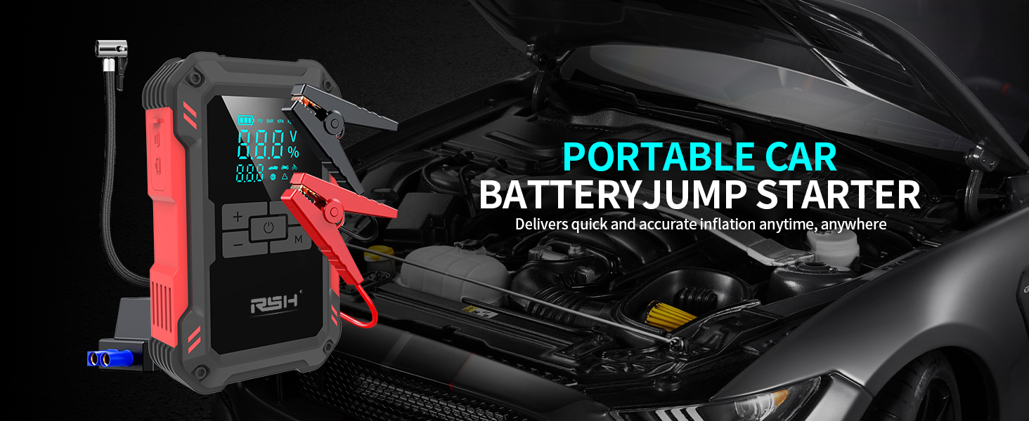 portable car battery jump starter