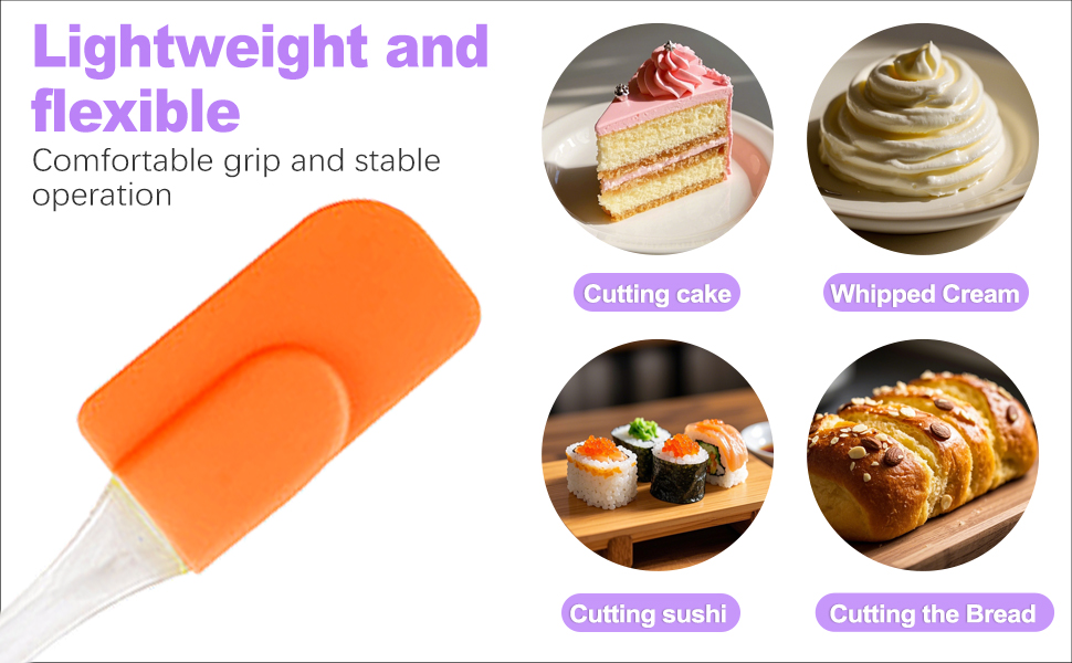  Mini Silicone Spatula Set