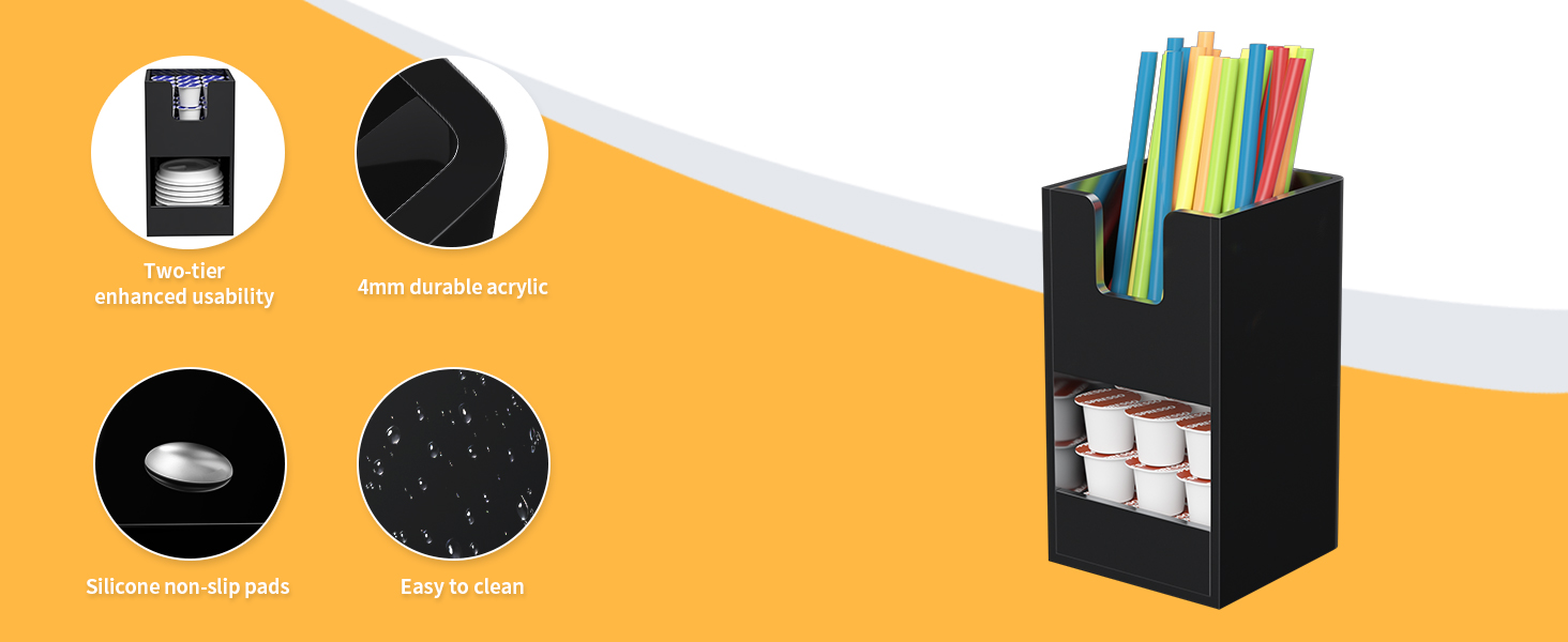 cup organizer for countertop