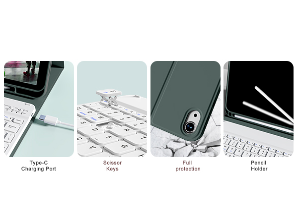 High-quality iPad keyboard case