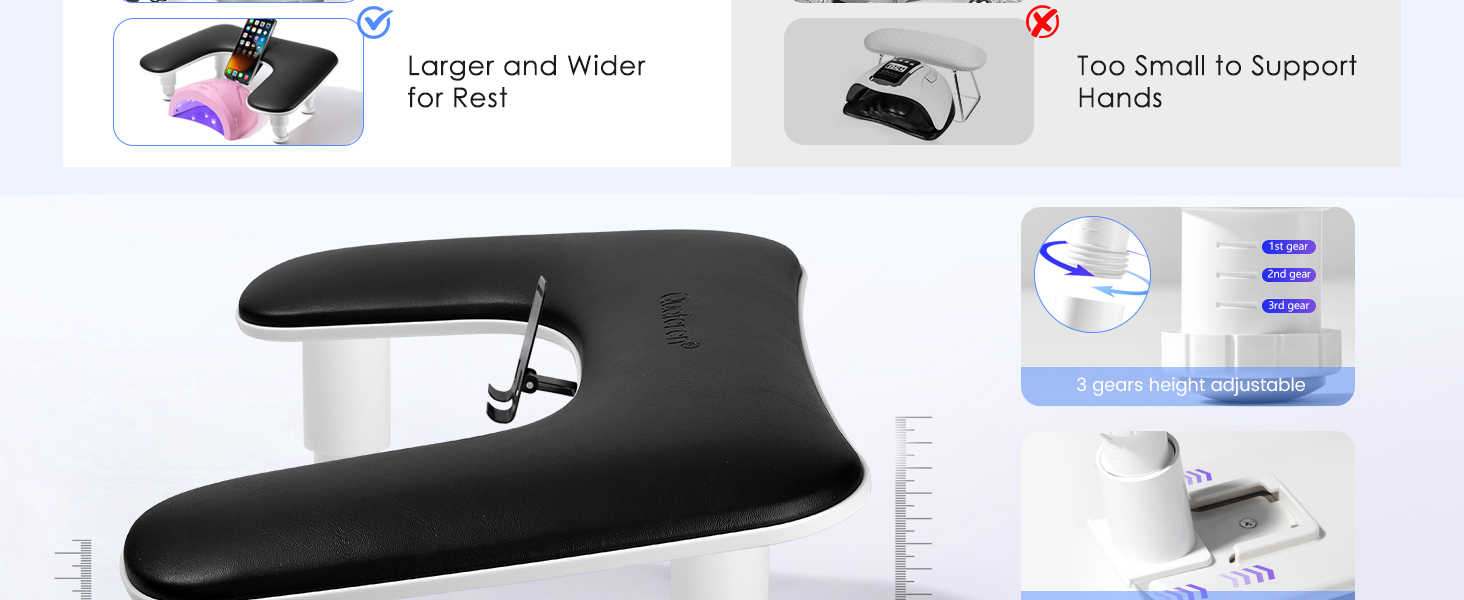 arm rest for nails tech cushion pillow hand rest stand