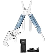 NexTool W2, 8 in 1 Multi Tool with Adjustable Wrench, Multitool Pliers, Pocket Knife, Screwdriver...