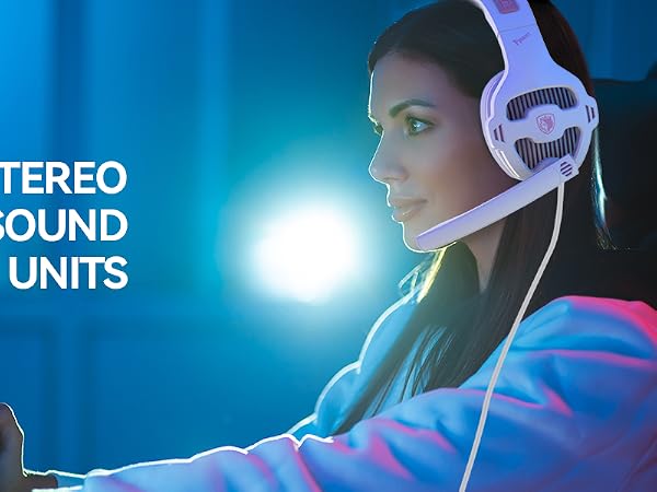 pink gaming headphones