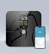 Osprey.life Smart Scale for Body Weight and Fat, Bathroom Scales 18 Body Composition Analyzer Syn...