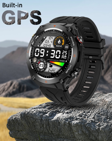 Military Smart Watch with GPS