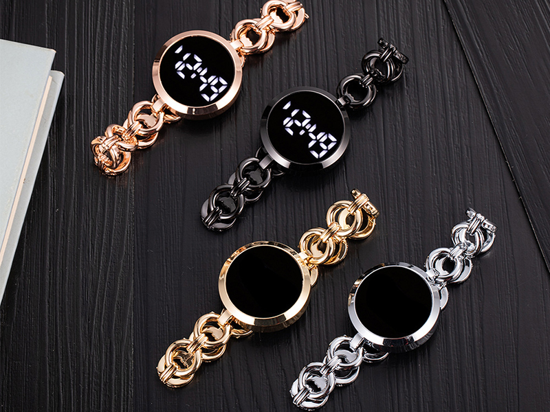 Elegant Dainty Touch Screen Women Watch