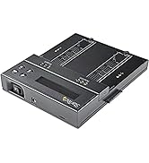 StarTech.com Standalone Dual Bay M.2 SATA/NVMe Duplicator/Eraser, HDD/SSD Cloner/Wiper for M.2 PC...
