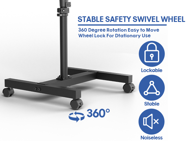 Rolling Laptop Stand