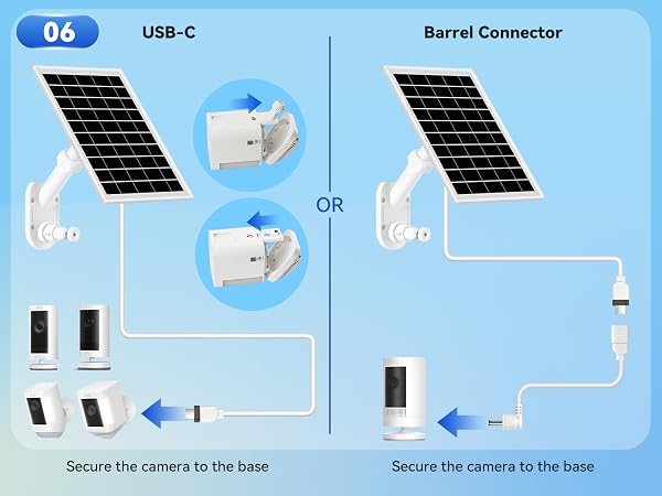 ring outdoor cam solar panel