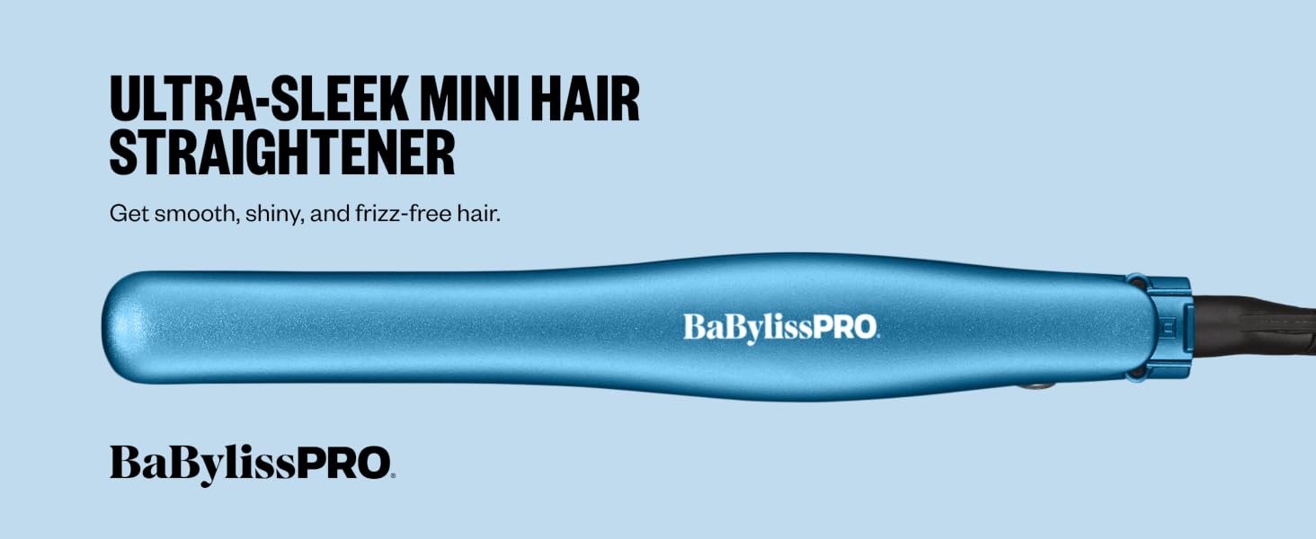 ULTRA-SLEEK MINI hair straightener