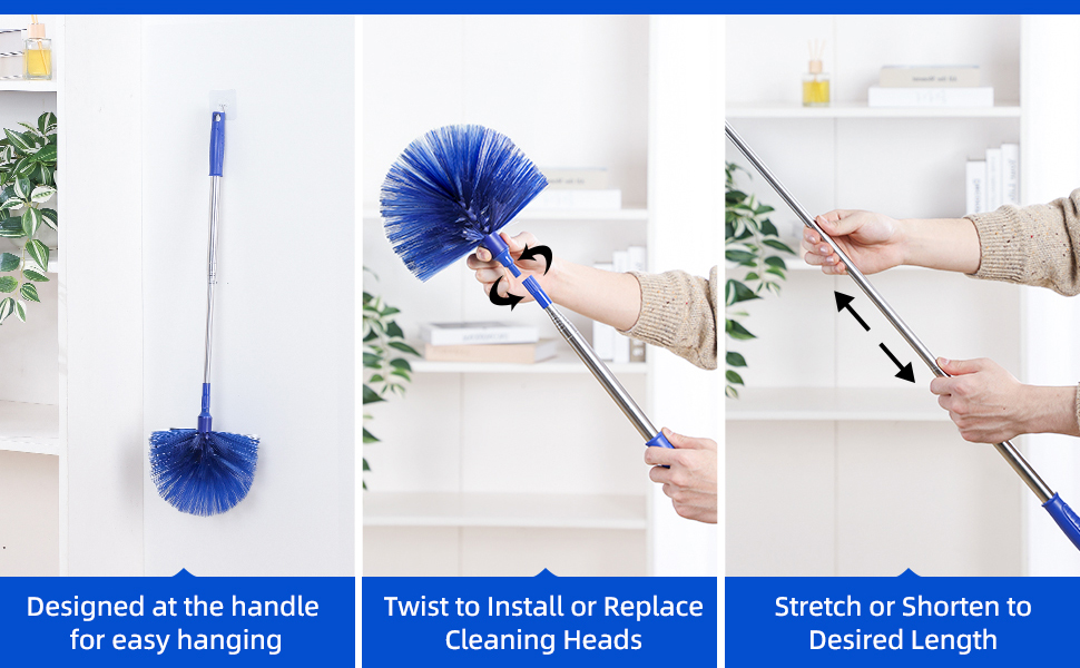 Cleaning Duster With Extension Pole