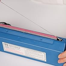 Install a new heat sealing element.