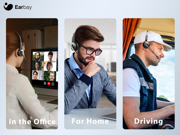 computer headset with microphone