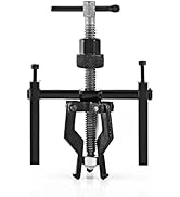 Qiilu Pilot Bearing Puller, 3 Jaw Bearing Puller Bushing Gear Extractor Wheel Bearing Puller Heav...