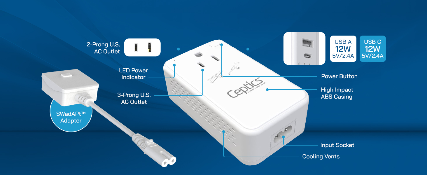 travel voltage converter