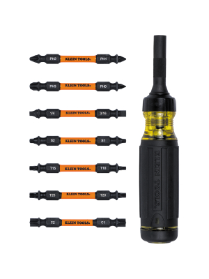 15-in-1 Multi-Bit Ratcheting Screwdriver, Impact-Rated