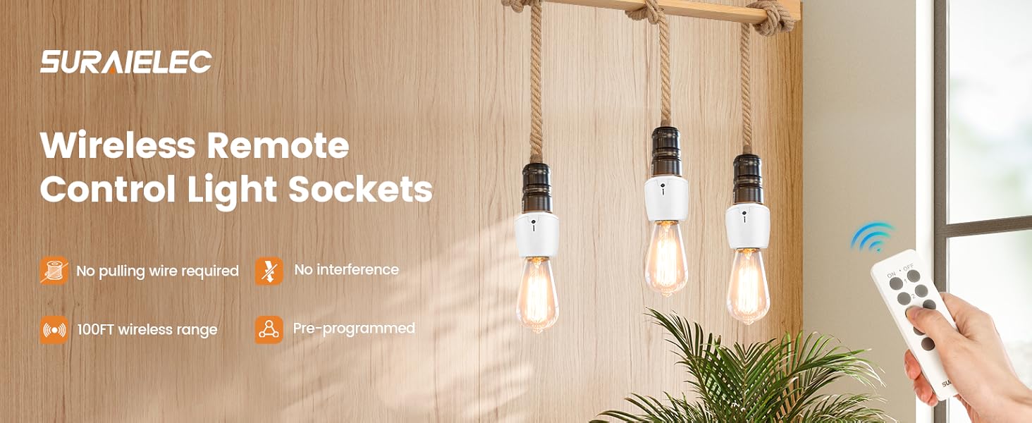 light bulb remote control wireless