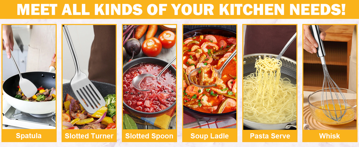 metal kitchen utensils set,metal cooking utensils set,cooking utensils set stainless steel