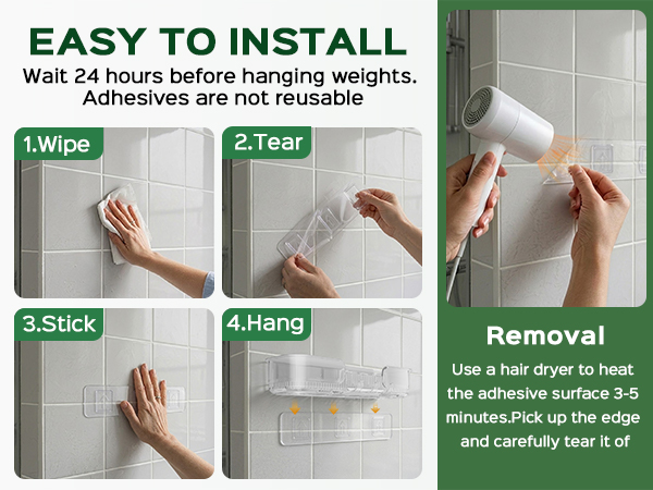 bathroom shelves wall mounted