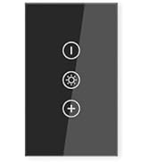 LOUYSGEN Smart Dimmer Switch,4.65 X 2.83 X 1.34 Inches,Need Neutral Wire,2.4GHz,Tuya/Smart Life A...