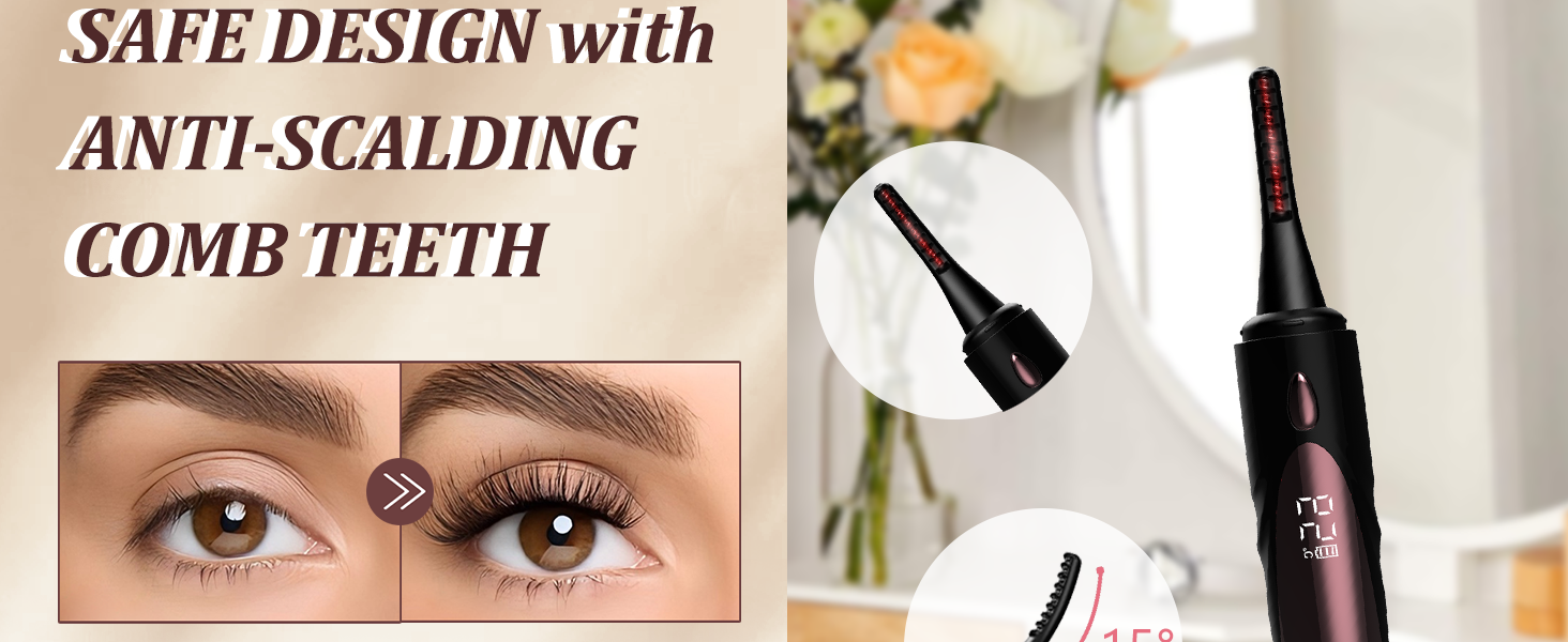 heated eye lash curler