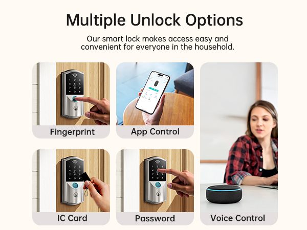 Multiple Unlock Options