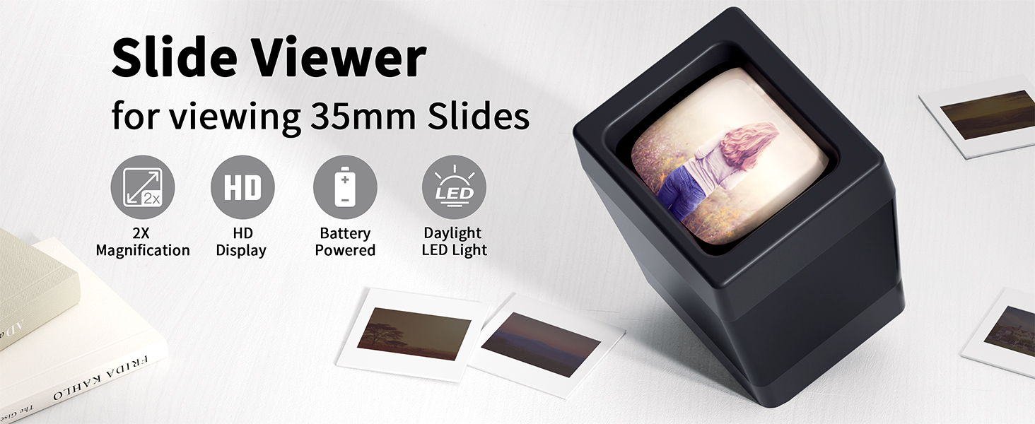 Slide Viewer for Viewing 35mm Slides