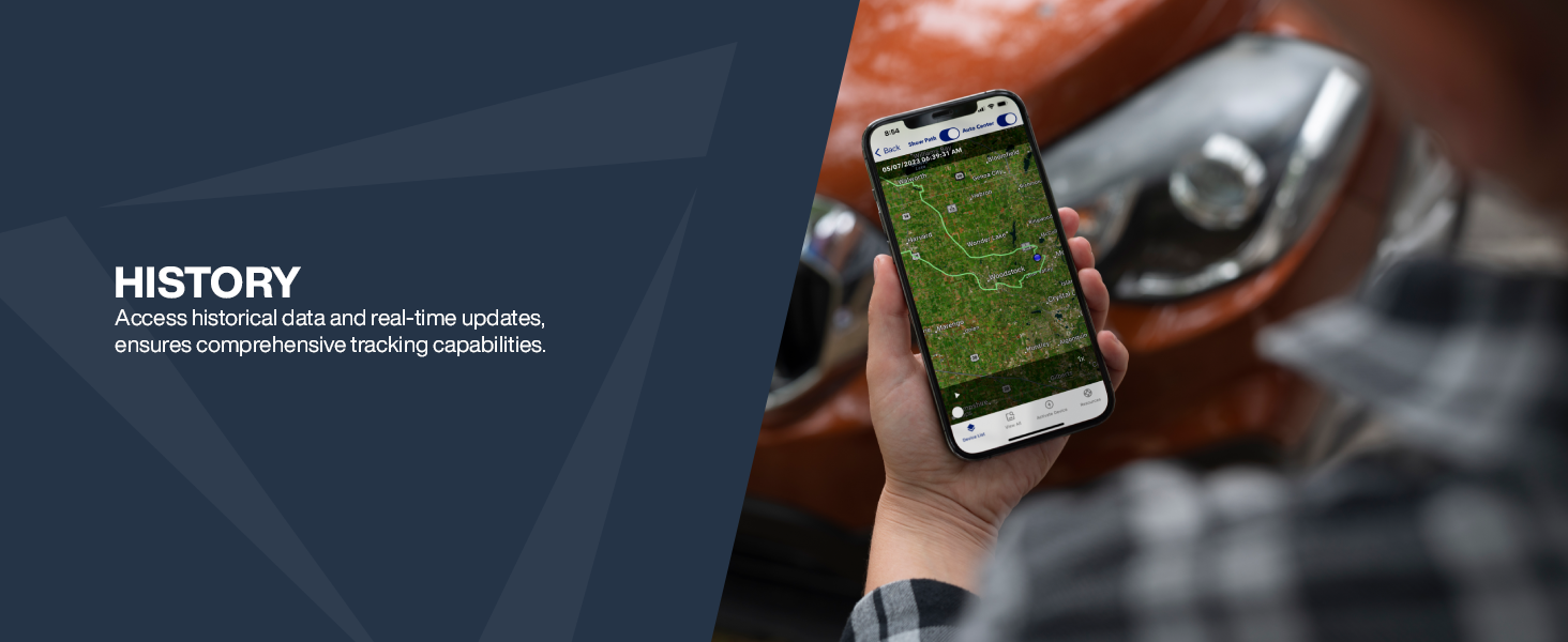 Playback History — Access historical data for up to 1 year, for comprehensive tracking capabilities